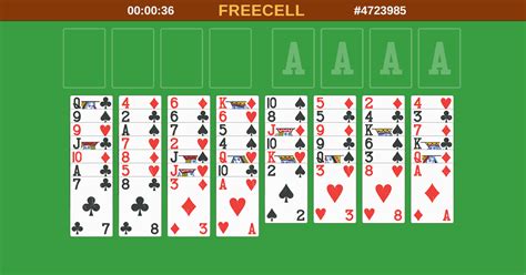 freecell game|Freecell Solitaire: free card game, play online and in full.